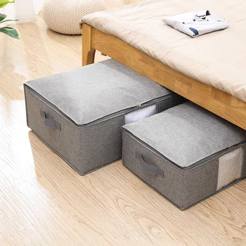 Quilt Clothes Storage Box Under Bed Storage Organizer for Linen Storage Pillow Blankets Foldable Closet Organizer with Cardboard
Quilt Clothes Storage Box Under Bed Storage Organizer for Linen Storage Pillow Blankets Foldable Closet Organizer with Cardboard