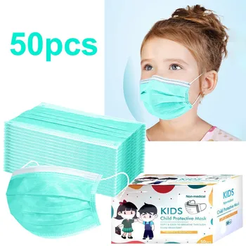 50 Pcs Disposable Mask For Face Kids Breathable Green Non-Woven 3 Layer Face Masks For Germ Protection Mascarillas Flag Bandana
50 Pcs Disposable Mask For Face Kids Breathable Green Non-Woven 3 Layer Face Masks For Germ Protection Mascarillas Flag Bandana