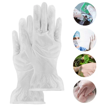 100pcs Soft Non-Toxic Disposables PVC Gloves Elastic Dustproof Protective Gloves Fit For Household Cleaning Hygiene Inspection
100pcs Soft Non-Toxic Disposables PVC Gloves Elastic Dustproof Protective Gloves Fit For Household Cleaning Hygiene Inspection
