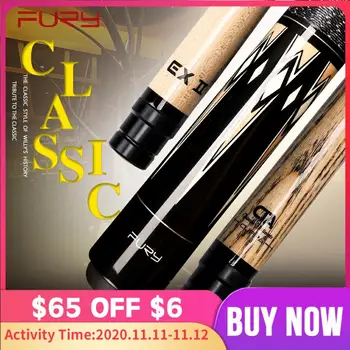 FURY DL classic Pool Cue Stick Kit Billiard Cue11.75/12.75mm Tips Maple/Ash Two Shafts Technology 10 Pieces Professional Billiar
FURY DL classic Pool Cue Stick Kit Billiard Cue11.75/12.75mm Tips Maple/Ash Two Shafts Technology 10 Pieces Professional Billiar