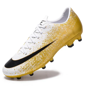 Breathable Men's Soccer Boots Boys and Kids Cleats Football Shoes Long Spike Training Sneakers Soccer Boots for Men
Breathable Men's Soccer Boots Boys and Kids Cleats Football Shoes Long Spike Training Sneakers Soccer Boots for Men