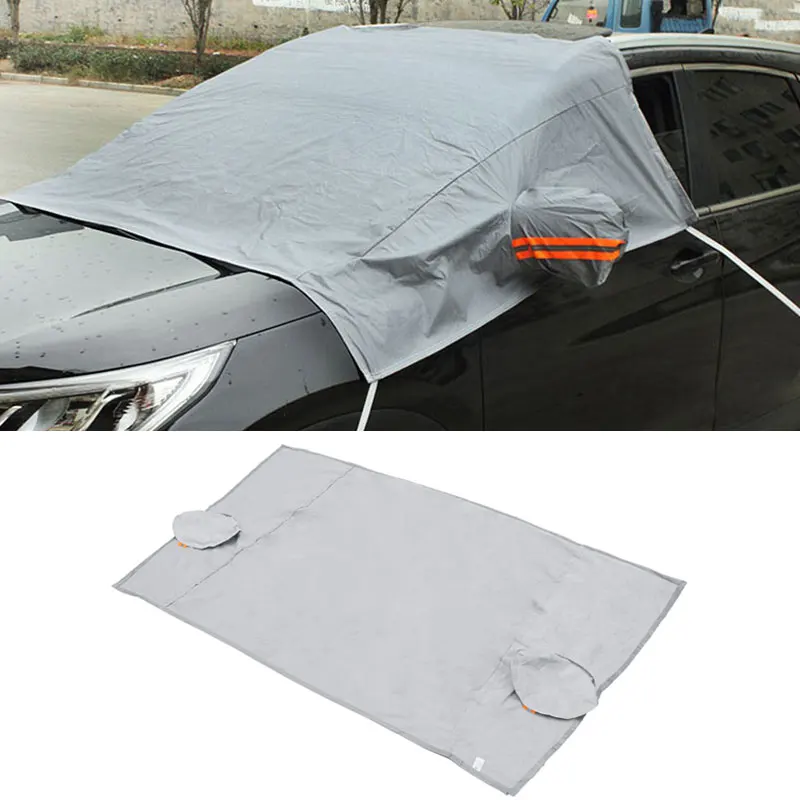 240cmx200cmx147cm Universal Car Front Window Windscreen Covers Sunshade Cover Snow UV Ice Shield Snow Ice Rain Dust Frost Guard
240cmx200cmx147cm Universal Car Front Window Windscreen Covers Sunshade Cover Snow UV Ice Shield Snow Ice Rain Dust Frost Guard