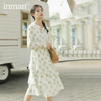 INMAN 2020 Spring New Arrival Literary Flower Round Collar Print Pattern Cake A Line Shape Long Sleeve Women Dress
INMAN 2020 Spring New Arrival Literary Flower Round Collar Print Pattern Cake A Line Shape Long Sleeve Women Dress