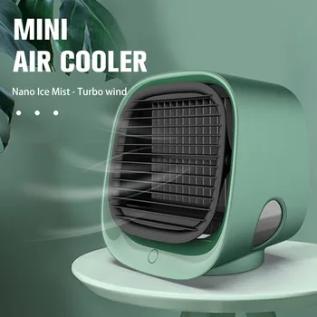Mini Portable Air Conditioner USB Desktop Air Cooler Fan Multi-function Humidifier Purifier With Water Tank 5V For Home Office
Mini Portable Air Conditioner USB Desktop Air Cooler Fan Multi-function Humidifier Purifier With Water Tank 5V For Home Office