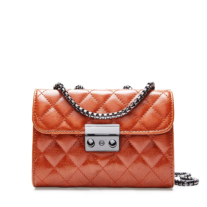 Women's shoulder bag Leather bag small square bag female 2019 new fashion chain ladies shoulder bag messenger bag ladies bag
Women's shoulder bag Leather bag small square bag female 2019 new fashion chain ladies shoulder bag messenger bag ladies bag
