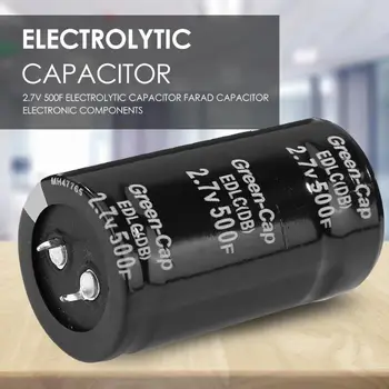 2.7V 35x60mm 500F Electrolytic Capacitor Safety and Reliability Practical Economy Farad Capacitor Electronic Components
2.7V 35x60mm 500F Electrolytic Capacitor Safety and Reliability Practical Economy Farad Capacitor Electronic Components