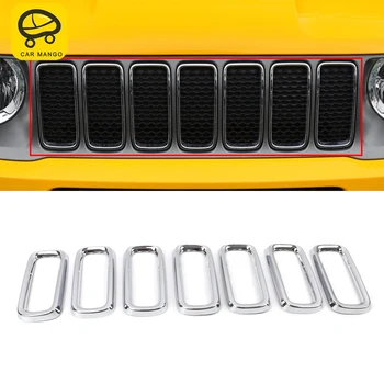 CarManGo For Jeep Renegade 2015 2016 2017 2018 2019 Car Front Grille Grills Cover Trim Frame Decorations Exterior Accessories
CarManGo For Jeep Renegade 2015 2016 2017 2018 2019 Car Front Grille Grills Cover Trim Frame Decorations Exterior Accessories