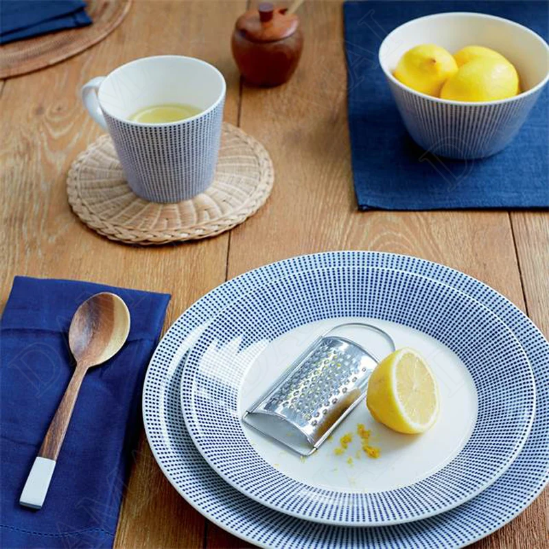 

Надглазурная керамика тарелка завтрак Салат плиты круглый Форма простота десерт блюдо в стиле вестерн стейк посуда Кухня набор посуды