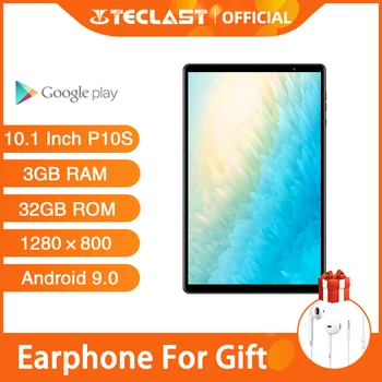 

Tablets PC Teclast P10S 4G Call Tablet Android 9.0 SC9863A Octa Core A55 10.1 inch 3GB RAM 32GB ROM Dual Camera GPS Wifi 6000mAh