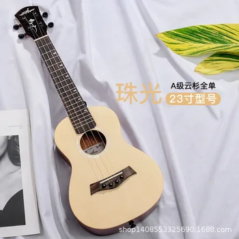 23-Inch Ukulele 26-Inch Ukulele Veneer 4-String Small Guitar Ukulele Ingman Cedar Peach Blossom Heart 
23-Inch Ukulele 26-Inch Ukulele Veneer 4-String Small Guitar Ukulele Ingman Cedar Peach Blossom Heart