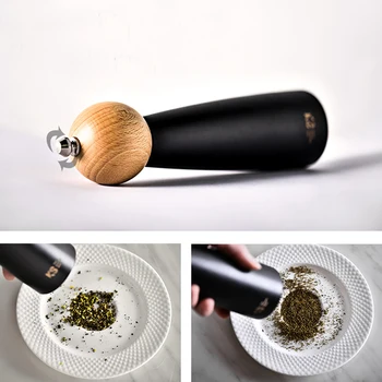 NEW PRODUCT 1PC Wooden Ceramic core Spice Nut Grinder Hand Grinding Bottle Homde Decoration Kitchen Tool For Salt Pepper
NEW PRODUCT 1PC Wooden Ceramic core Spice Nut Grinder Hand Grinding Bottle Homde Decoration Kitchen Tool For Salt Pepper