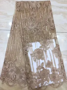 (5yards/lot ) 2019 New High quality emerald brown African tulle lace French net lace fabric with Sequins for party dress(7-19)
(5yards/lot ) 2019 New High quality emerald brown African tulle lace French net lace fabric with Sequins for party dress(7-19)