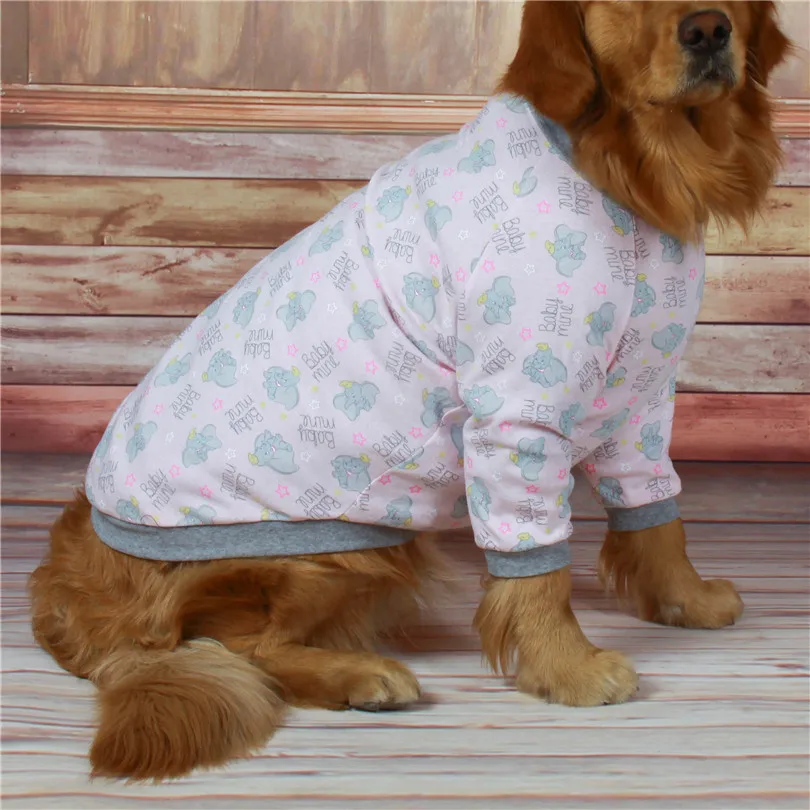 Dumbo printing big dog clothes (4)