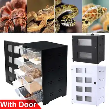 Pet Reptiles Acrylic Feeding Box Terrarium 4/2 Layers Breeding Tank Insect Lizards House Drawer with Hygrometer Heating Pad Cage
Pet Reptiles Acrylic Feeding Box Terrarium 4/2 Layers Breeding Tank Insect Lizards House Drawer with Hygrometer Heating Pad Cage