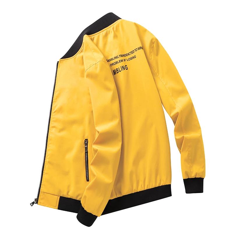 Mens Baseball Jackets Printed Letter Male Bomber Jacket Casual Coat Top Windbreaker Jacket 2020 Spring Autumn
Mens Baseball Jackets Printed Letter Male Bomber Jacket Casual Coat Top Windbreaker Jacket 2020 Spring Autumn