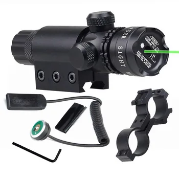 Tactical Hunting Laser Pointer Sight Green/Red Dot Rifle Mount Compact Scope for Hunting Can Adjustable Up Down Left Right
Tactical Hunting Laser Pointer Sight Green/Red Dot Rifle Mount Compact Scope for Hunting Can Adjustable Up Down Left Right