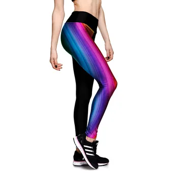 S -XL Leggings Side Rainbow Print Big Size Women Elasticity Broek Workout Fitness 3D Color Strings Leggings 
S -XL Leggings Side Rainbow Print Big Size Women Elasticity Broek Workout Fitness 3D Color Strings Leggings