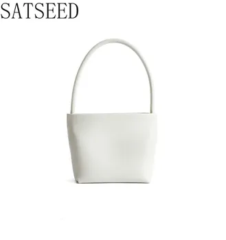 Simple Female Bag Leather Oil Wax Cowhide Bucket Bag 2020 Korean Version of The New Retro Single Shoulder Messenger Handbag 
Simple Female Bag Leather Oil Wax Cowhide Bucket Bag 2020 Korean Version of The New Retro Single Shoulder Messenger Handbag