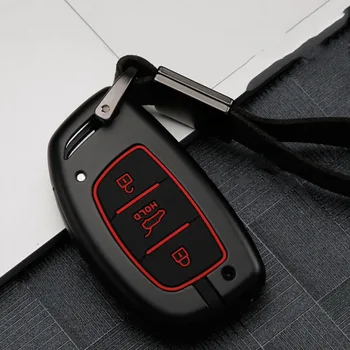 Galvanized Alloy Silicone Car Key Case Cover For Hyundai Verna Sonata Elantra Tucson Auto Creta I10 I20 Santa Fe2016 2017 2018
Galvanized Alloy Silicone Car Key Case Cover For Hyundai Verna Sonata Elantra Tucson Auto Creta I10 I20 Santa Fe2016 2017 2018