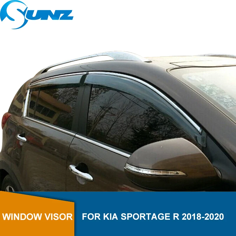 Side Window Deflectors For Kia Sportage R 2018 2019 2020 Window Visor Vent Shades Sun Rain Deflector Guard Car Stryling SUNZ
Side Window Deflectors For Kia Sportage R 2018 2019 2020 Window Visor Vent Shades Sun Rain Deflector Guard Car Stryling SUNZ