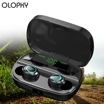 TWS IPX6 Waterproof Sport Wireless Bluetooth 5.0 Earphone Touch Control Button LED Power Display For Iphone Samsung Huawei Phone
TWS IPX6 Waterproof Sport Wireless Bluetooth 5.0 Earphone Touch Control Button LED Power Display For Iphone Samsung Huawei Phone