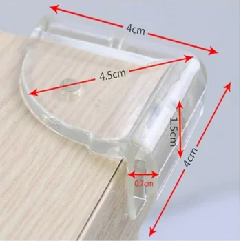 10 pcs/set Silicone Table Corner Edge Protector Baby Safety Protection Cover Children Anti-collision Corner Guards
10 pcs/set Silicone Table Corner Edge Protector Baby Safety Protection Cover Children Anti-collision Corner Guards