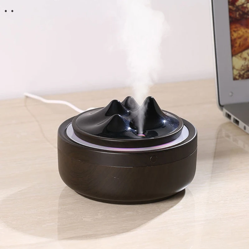 Mini Portable 300ml Wood Grain Mountain Air Humidifier USB Cool Mist Maker Aroma A0NC
Mini Portable 300ml Wood Grain Mountain Air Humidifier USB Cool Mist Maker Aroma A0NC