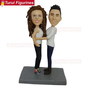 couple facing each other wedding cake topper personalized gift ideas based on your wedding photos custom bobble head dolls statu
couple facing each other wedding cake topper personalized gift ideas based on your wedding photos custom bobble head dolls statu