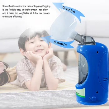 Mini Handheld Ultrasonic Inhale Nebulizer Children Adult Atomizer Respirator Personal Compact Vaporizer for Kids
Mini Handheld Ultrasonic Inhale Nebulizer Children Adult Atomizer Respirator Personal Compact Vaporizer for Kids