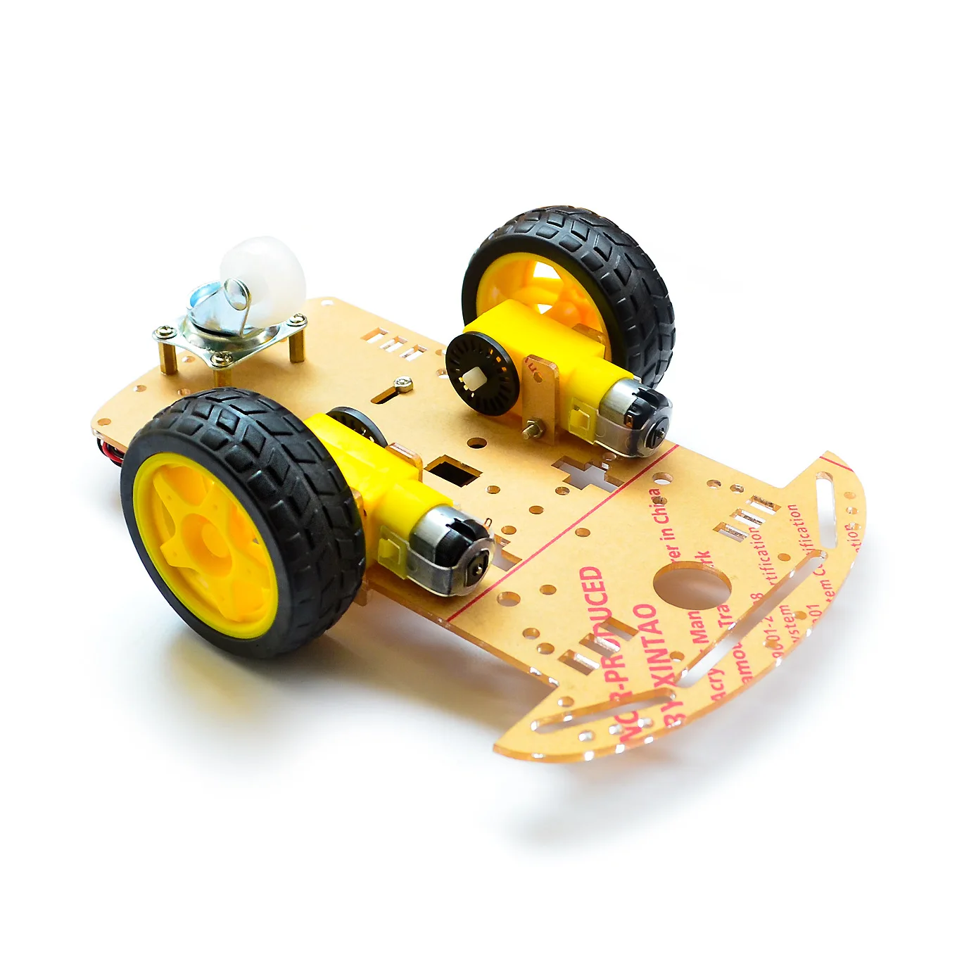 2WD Motor Smart Robot Car Chassis Kit Speed Encoder Battery Box for Arduino B6X6