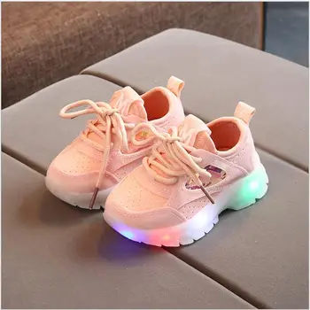 Elastic Fabric Girl Boys Kid Mesh Light Shoe Baby Sport Run Sneakers Outdoor Breathable Shoes Casual Girl Boy Led Luminous Shoes
Elastic Fabric Girl Boys Kid Mesh Light Shoe Baby Sport Run Sneakers Outdoor Breathable Shoes Casual Girl Boy Led Luminous Shoes