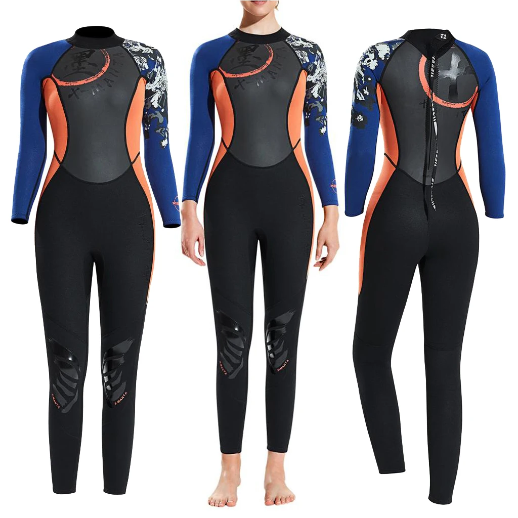 Wetsuits Women 3mm Neoprene Full Scuba Diving Suits Surfing Sailing Jumpsuit Wetsuit Surfing Swimming Diving Suit
Wetsuits Women 3mm Neoprene Full Scuba Diving Suits Surfing Sailing Jumpsuit Wetsuit Surfing Swimming Diving Suit