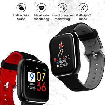 Smart Wristband Sport IP67 Waterproof 1.3 inches Touch Screen 3D Dynamic Blood Pressure Heart Rate Monitor Smart Watch Bracelet
Smart Wristband Sport IP67 Waterproof 1.3 inches Touch Screen 3D Dynamic Blood Pressure Heart Rate Monitor Smart Watch Bracelet