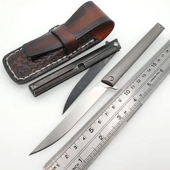 Gentleman M390 Blade Folding Knife Titanium alloy Handle Outdoor Survival Tactical Pocket Knives Camping Hike Hunting EDC Tools
Gentleman M390 Blade Folding Knife Titanium alloy Handle Outdoor Survival Tactical Pocket Knives Camping Hike Hunting EDC Tools