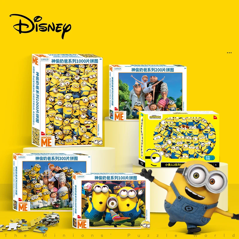 Disney Puzzle Minions Cartoon Children'S Puzzle Early Learning 100 Pieces 200 Pieces 500 Pieces 1000 Pieces Adult 3d Puzzle
Disney Puzzle Minions Cartoon Children'S Puzzle Early Learning 100 Pieces 200 Pieces 500 Pieces 1000 Pieces Adult 3d Puzzle