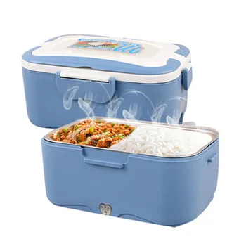Electric Lunch Box Electric Stainless Steel Inner Pot Lunch Box Set Portable Heated Food Warmer Box 12V/24V/220V for Car/Truck
Electric Lunch Box Electric Stainless Steel Inner Pot Lunch Box Set Portable Heated Food Warmer Box 12V/24V/220V for Car/Truck