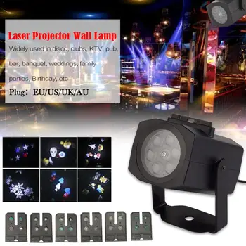 6 Cards Per Set Snowflake Light Outdoor LED Landscape Film Light Xmas Laser Projector Wall Lamp For Parties
6 Cards Per Set Snowflake Light Outdoor LED Landscape Film Light Xmas Laser Projector Wall Lamp For Parties