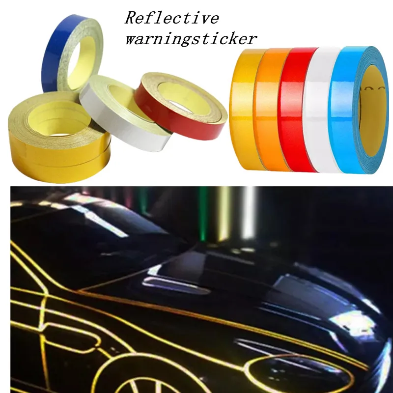 2Pcs 1cm*5m Reflective Stickers Firm Durable Bicycle Car Trunk 5 Colors Strong Viscosity Striking Auto Warning Waterpoof Decals
2Pcs 1cm*5m Reflective Stickers Firm Durable Bicycle Car Trunk 5 Colors Strong Viscosity Striking Auto Warning Waterpoof Decals