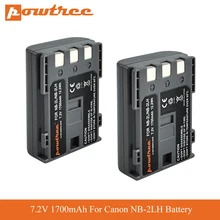 POWTREE NB-2L NB2L NB-2LH NB2LH 7.2V 1.7Ah Li-ion Rechargeable Camera Battery for Canon Camera Powershot g9 s70 EOS 350D 400D L7
POWTREE NB-2L NB2L NB-2LH NB2LH 7.2V 1.7Ah Li-ion Rechargeable Camera Battery for Canon Camera Powershot g9 s70 EOS 350D 400D L7