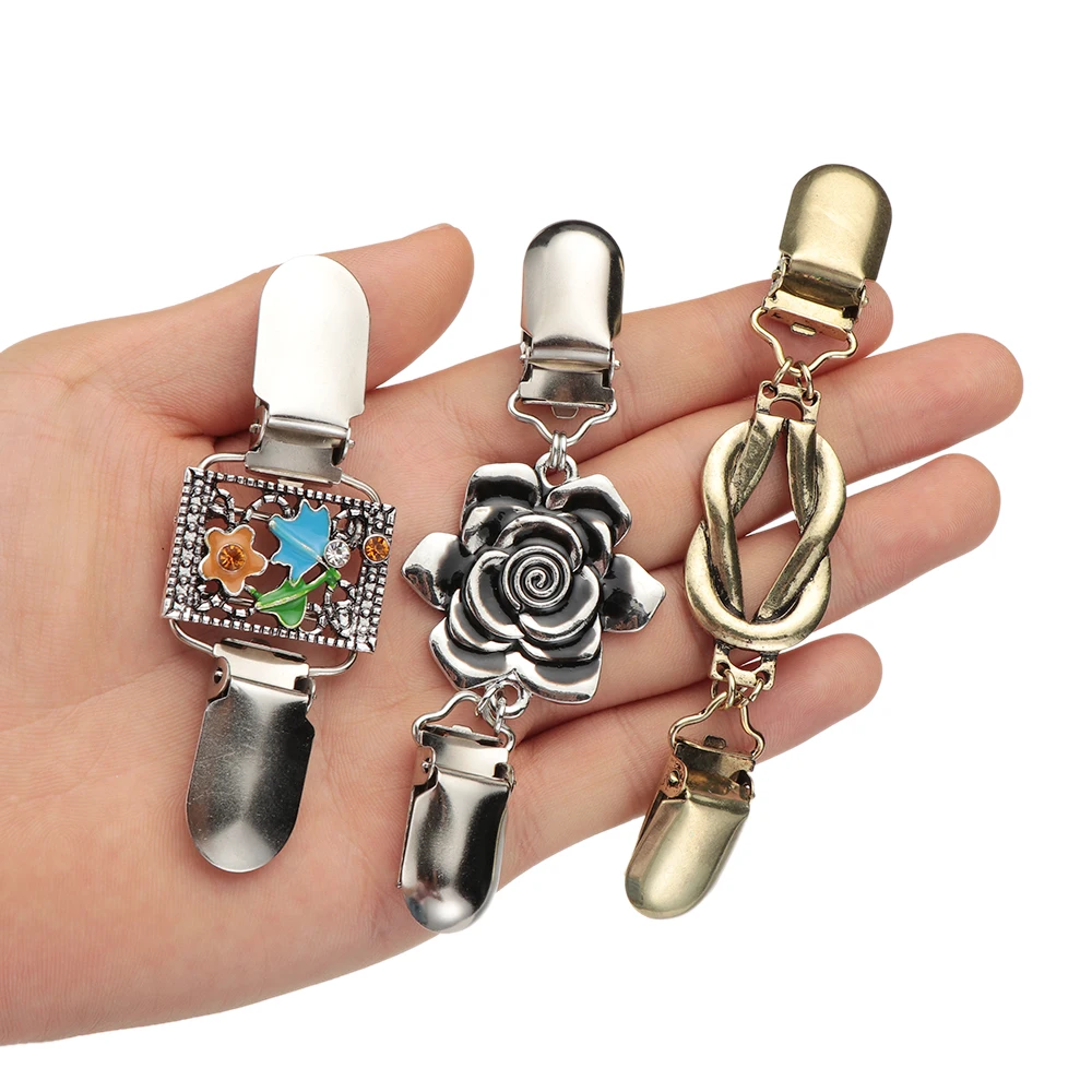 Classical Vintage Sweater Shawl Clip Dresses Cardigan Collar Clip Flower Patterns Clip Women Girls Cardigan Sweater Shawl Brooch
Classical Vintage Sweater Shawl Clip Dresses Cardigan Collar Clip Flower Patterns Clip Women Girls Cardigan Sweater Shawl Brooch