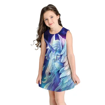 5-10 Years Princess Party clothes new 3D printing Kids unicorn dress cute children christmas girl dress Clothing
5-10 Years Princess Party clothes new 3D printing Kids unicorn dress cute children christmas girl dress Clothing