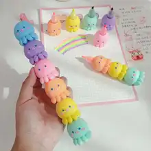 Cute Cartoon Macaron Octopus 5 Colored Highlighter School Student Take Notes Children's Marker Watercolor Fluorescent Pen
Cute Cartoon Macaron Octopus 5 Colored Highlighter School Student Take Notes Children's Marker Watercolor Fluorescent Pen
