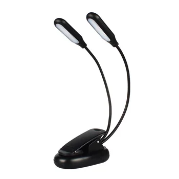 10 LED Book Travel Clip On Gift Stand Convenient USB Charging Reading Light Dual Arms Eye Caring Adjustable Gooseneck Bedroom
10 LED Book Travel Clip On Gift Stand Convenient USB Charging Reading Light Dual Arms Eye Caring Adjustable Gooseneck Bedroom