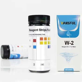 100Pcs 2 In 1 Drinking Water SPA Swimming Pool Water Test Strip Hardness PH Water Purification Water Filters
100Pcs 2 In 1 Drinking Water SPA Swimming Pool Water Test Strip Hardness PH Water Purification Water Filters