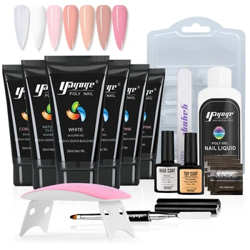 Yayoge Poly Gel Set Quick Building UV Gel Acrylic Gel Varnish Kit Nail Gel Polish Quick Builder Gel Nail Tools Set Nail Art
Yayoge Poly Gel Set Quick Building UV Gel Acrylic Gel Varnish Kit Nail Gel Polish Quick Builder Gel Nail Tools Set Nail Art