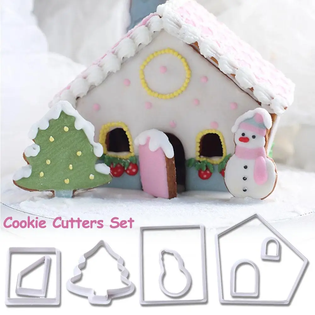 8PCS Gingerbread House Christmas Tree Snowman Shaped Cookie Cutter Biscuit Cutter Cookie Cupcake Baking Christmas Baking Mold #
8PCS Gingerbread House Christmas Tree Snowman Shaped Cookie Cutter Biscuit Cutter Cookie Cupcake Baking Christmas Baking Mold #