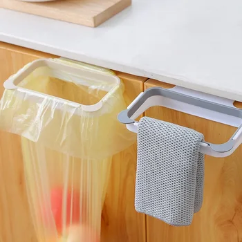 New Cupboard Door Back Trash Rack Storage Sink Garbage Bag Holder Kitchen Cabinet Hanging Trash Can waste bin Kitchen tool 
New Cupboard Door Back Trash Rack Storage Sink Garbage Bag Holder Kitchen Cabinet Hanging Trash Can waste bin Kitchen tool