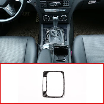 Real Carbon Fiber Car Interior Gear Shift Panel Frame Stickers For Mercedes Benz C Class W204 2007-2013Left Hand Drive Accessory
Real Carbon Fiber Car Interior Gear Shift Panel Frame Stickers For Mercedes Benz C Class W204 2007-2013Left Hand Drive Accessory