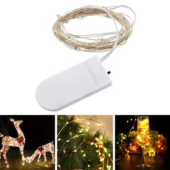 1/2/ LED Mini Christmas Light Fairy Lights Battery Powered Party IndoorCopper Wire String Light For Wedding Xmas Garland
1/2/ LED Mini Christmas Light Fairy Lights Battery Powered Party IndoorCopper Wire String Light For Wedding Xmas Garland