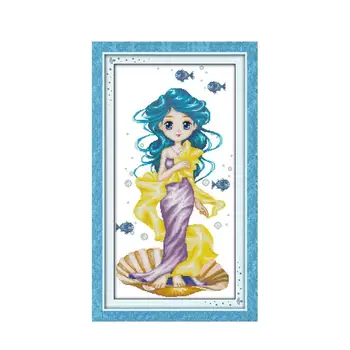 Ocean Baby Cross Stitch Patterns 14CT 11CT Counted Printed Cross Stitch Kits Handmade Embroidery Fabric Needlework Broderie Set
Ocean Baby Cross Stitch Patterns 14CT 11CT Counted Printed Cross Stitch Kits Handmade Embroidery Fabric Needlework Broderie Set